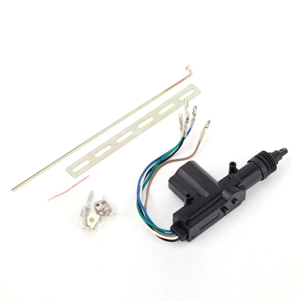 

new Universal Heavy Duty Power Door Lock Actuator Motor 5 Wire 12V Car Locking System Actuator Single Gun Type Kit