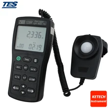 TES1339R свет метр тестер 0.01 до 999900 лк pc запись данных