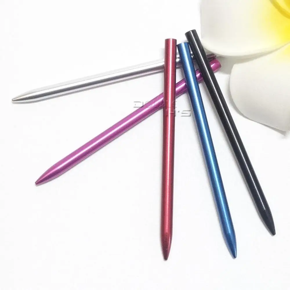 2 Pz/Lotto 3.5 "In Alluminio Paracord Ago Con Vite Suggerimento Stiching Ago Fid Filetto Dell'Albero Per Pracord Braccialetto