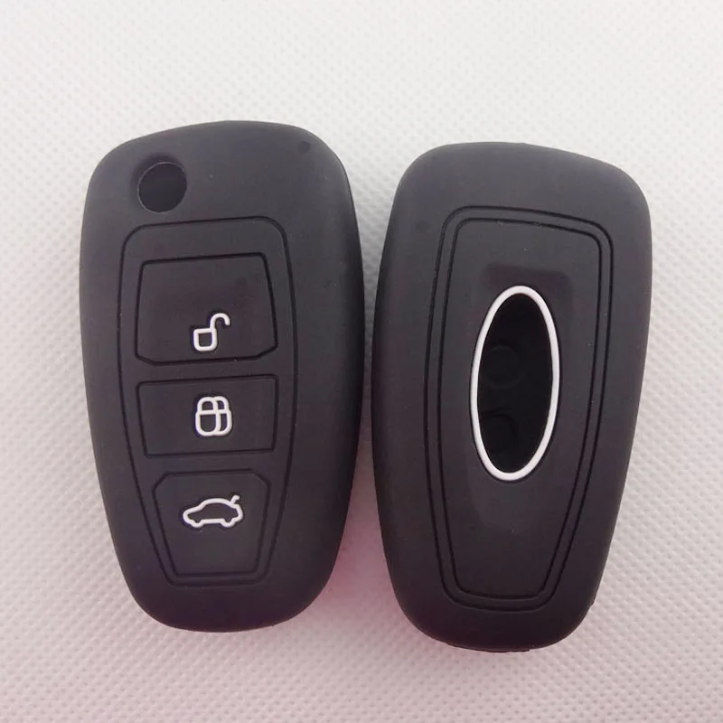 Флип чехол с 3 кнопками для Ford Focus Mondeo MK3 Kuga Fiesta Escape Ecosport|car key case cover|key for carford ecosport cover