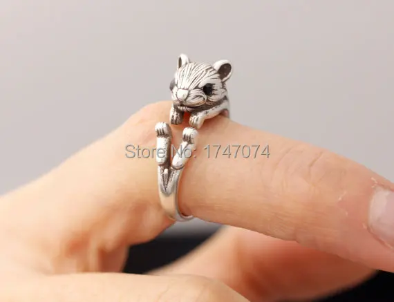 

Регулируемые ювелирные изделия с милыми белками животными