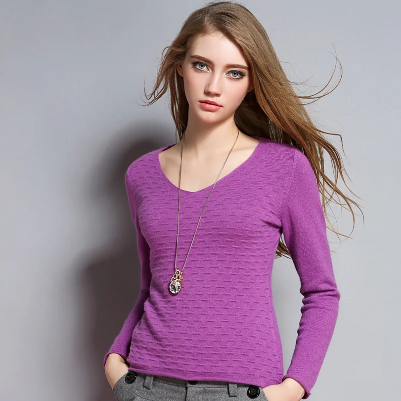 Тонкий Пуловер Женский Купить