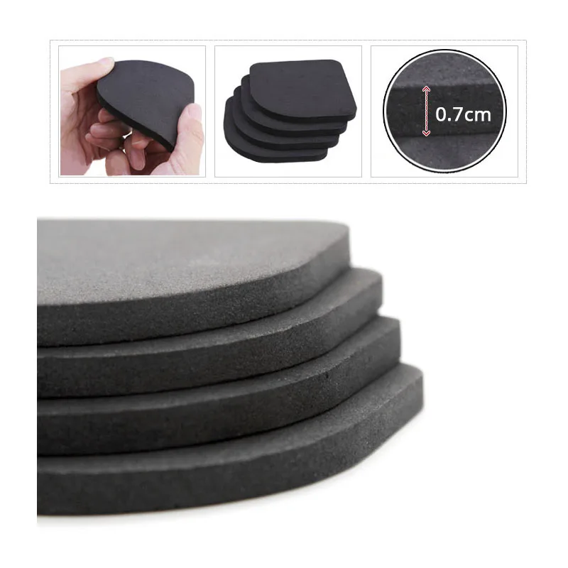 4PCS/Set Anti Vibration Mat Non-Slip Shock Mat For Kitchen Washing Machine Refrigerator Chair Table Leg Feet Non-Slip Pads
