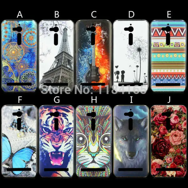 Case for ASUS Zenfone Go (5.0) ZB500KL Fashion Cute Soft TPU Skin Gel Cover Beautiful Flower |