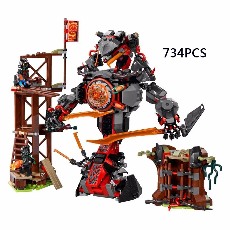 Block figure 2017 New building block ninja.Dawn of Iron Doom mech robot ninja Lloyd Jay bricks s compatible toy | Игрушки и хобби