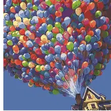7073 Up-Thousand Ballons-краска по комплекты номеров для взрослых DIY