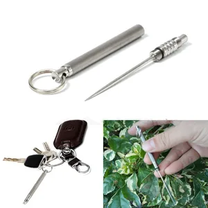 Outdoor Camping Hunting Tableware Picnic Titanium Toothpick Fruit Fork Self Defense Weapon Tool Keychain EDC Man Woman Gadget Outdoor Camping Hunting Tableware Picnic Titanium Toothpick Fruit Fork Self Defense Weapon Tool Keychain EDC Man Woman Gadget