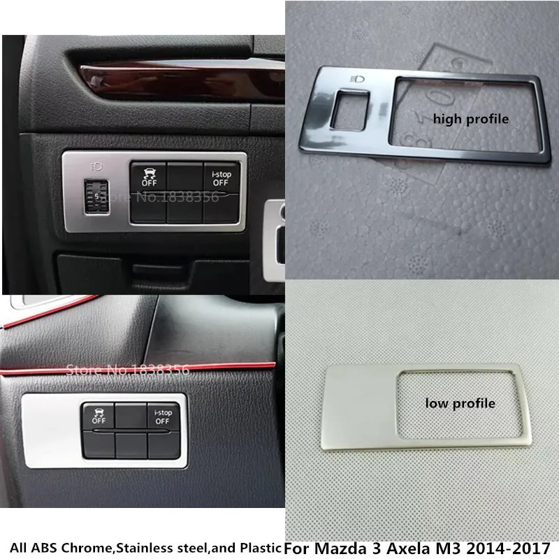 1 шт. автомобильная Накладка для Mazda 3 Axela M3 2014 2015 2016 2017 2018 2019 | Автомобили и