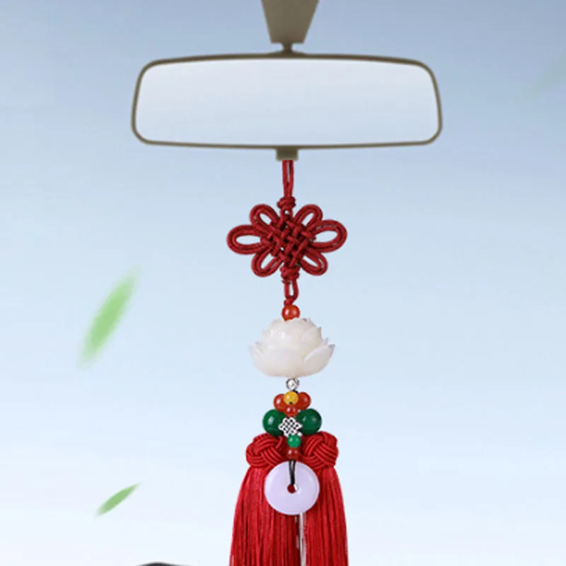 

Carriage pendant car pendant Chinese car pendant lotus Pendant