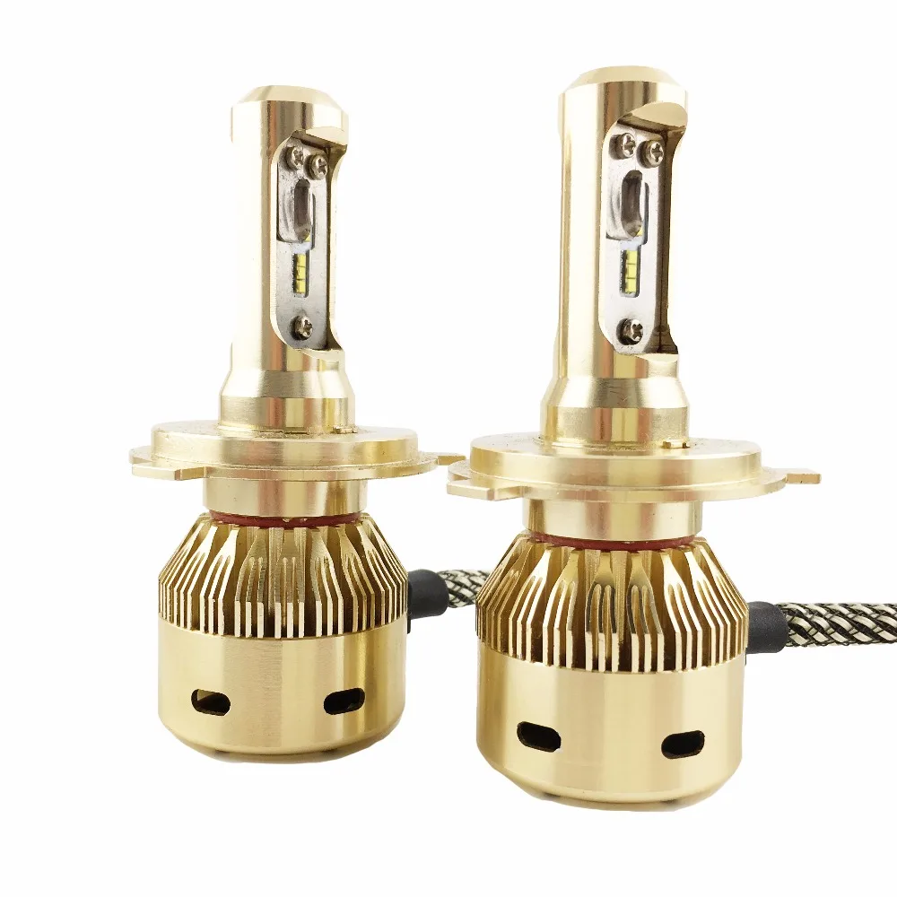 

H4 Car Styling LED Car Headlight 90 Watt 8000 Lumen Headbulbs Conversion Lamp Kit Auto Car Front Headlamp Light with TURBO FAN