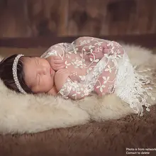 Детское кружевное покрывало для новорожденных реквизит для фотосъемки, большой размер чехол Аксессуары для фона, детский шарф реквизит для фотосессии