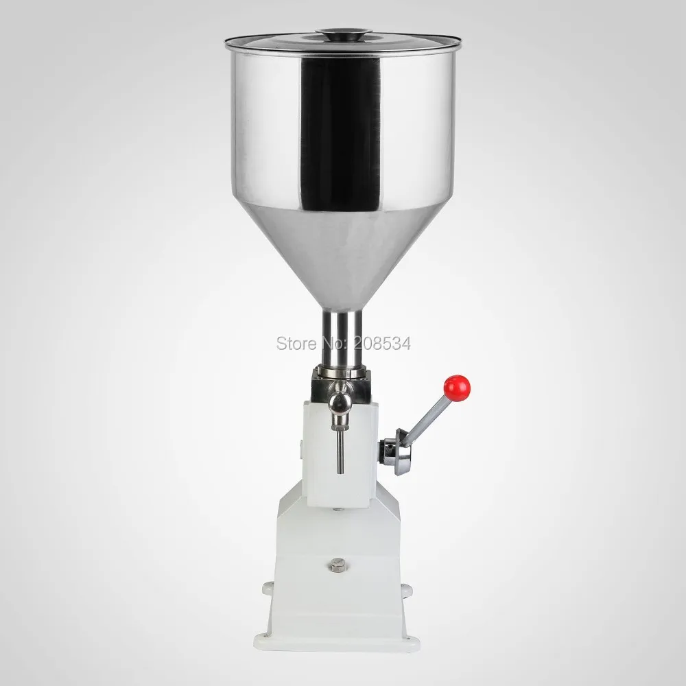 Hand cream liquid filling machine Manual filling machine for honey, paste, oil, shampoo Hand cream liquid filling machine Manual filling machine for honey, paste, oil, shampoo