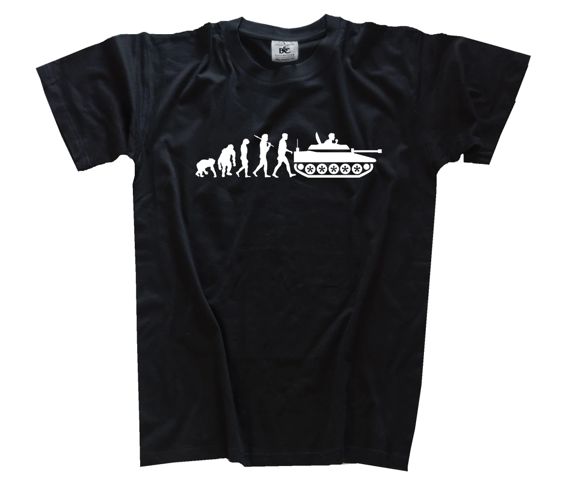 

Standard Edition Tank Driver Tank Evolution Soldier BW T-Shirt S-3XL