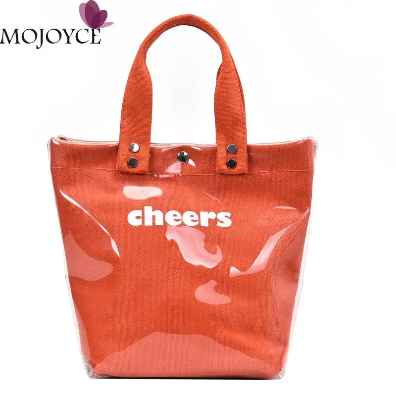 

Teen Girls Fashion Letter Jelly Transparent Totes Women Large Capacity Shoulder Messenger Bag Female Casual Solid Crossbody Bags