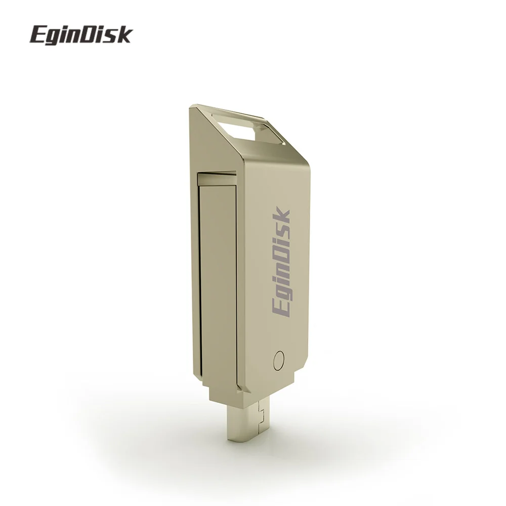 EginDisk диск на ключе подарок Otg USB флеш накопитель для телефона металлический