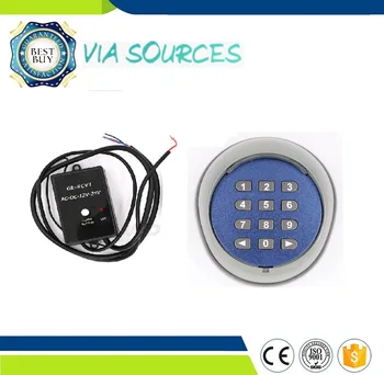 

Direct Factory 433MHz Wireless Keypad Password Switch HCS101 Standard Code Universal Remote Controller