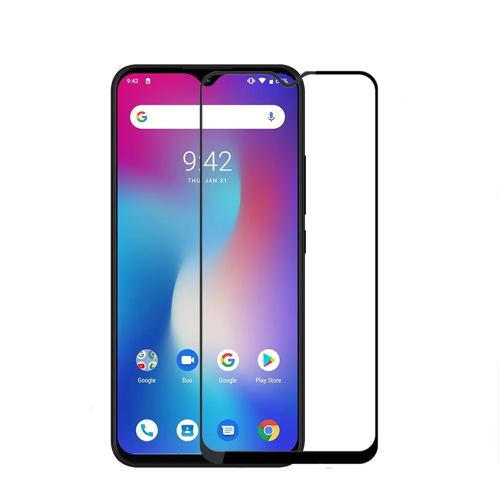 

3D Tempered Glass For Umidigi Umi Power Glass Screen Protector 2.5D 9H Premium full Cover Case Protective Film