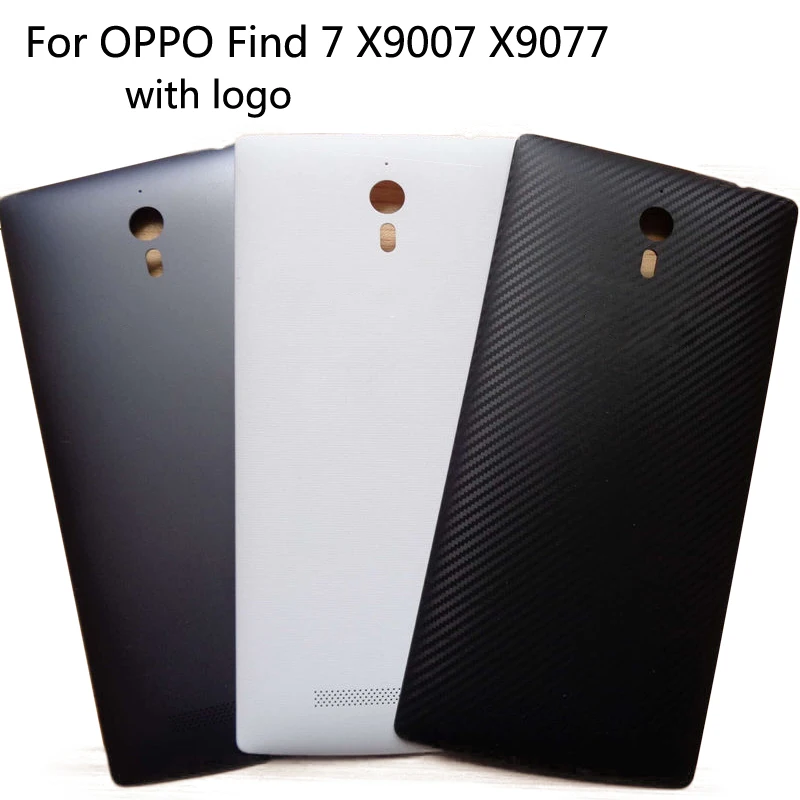 10 шт. Новый чехол для задней крышки батарейного отсека OPPO Find 7 X9007 X9077 с NFC логотипом