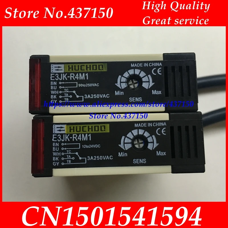 

photoelectric switch sensor (specular reflection) E3JK-R4M1 90-250VAC or 12-24VDC