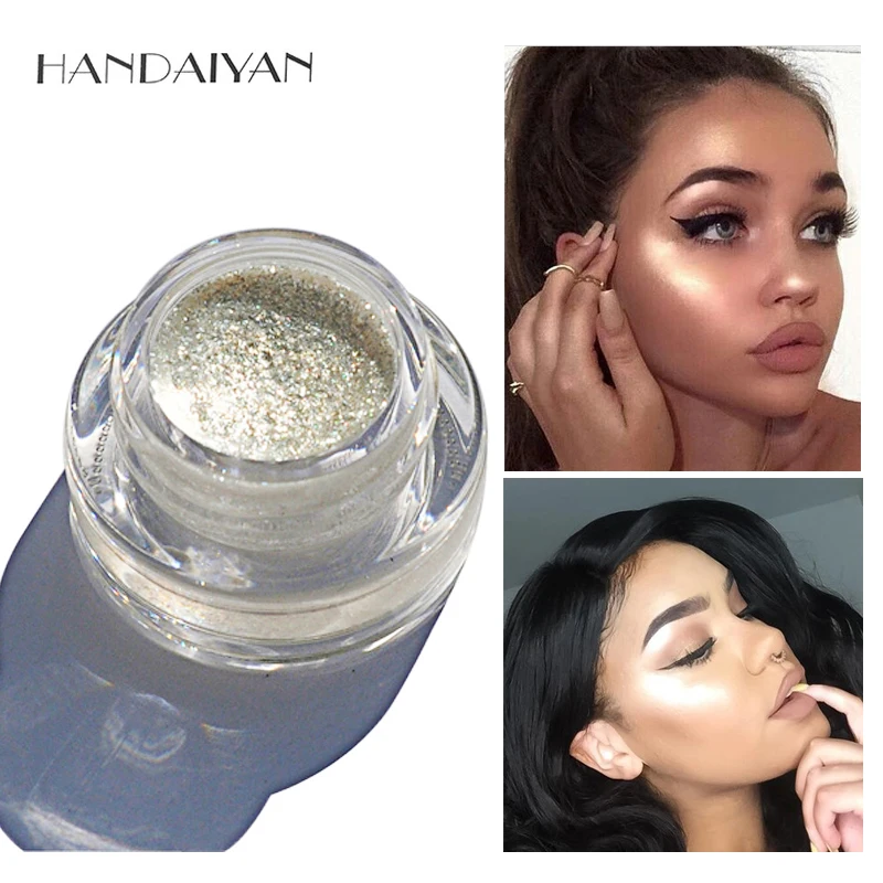 Бренд HANDAIYAN Shimmer хайлайтер Косметический Водонепроницаемый Блеск 3D лицо для