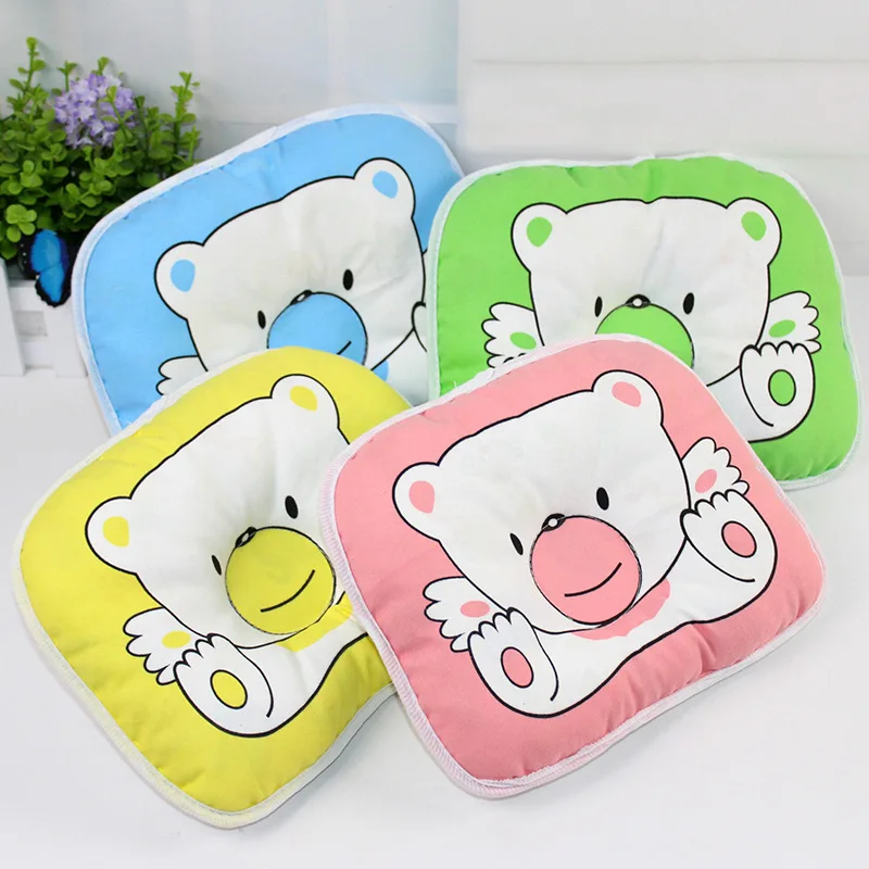Cartoon Newborn Baby Pillow Prevent Flat Head Baby Boys ...