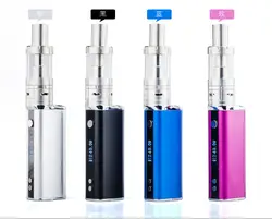 QAZ безопасная электронная сигарета 8 в 40 Вт коробка мод комплект ЖК-дисплей Vape 2200 мАч батарея в электронной сигарете испаритель кальян