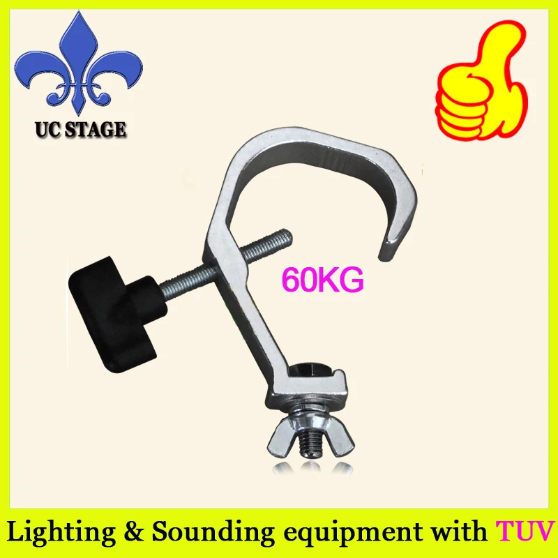 Stage light hook 60kg LED par light clamp Aluminium material moving head lighting beam dj club 192 dmx controller stage lighting dmx512 console for led par moving head beam wash spotlights stage effect dj equipment