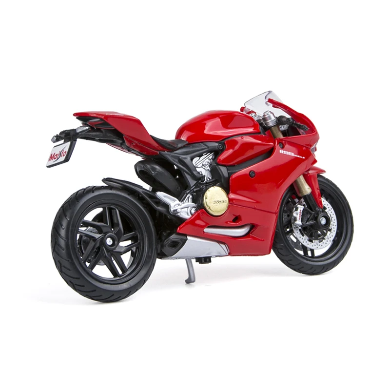 Maisto 1:18 Миниатюрные модели для мотоцикла Ducati 1199 PANIGALE красная литая игрушечная