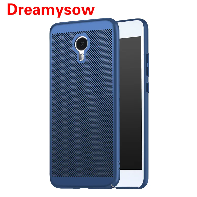 

Dreamysow Luxury Protective Heat Dissipation Funda Hard PC Case For Meizu M3 Note M5 M5S M5C 3 S Pro7 Plus M6 Cover Cases Coque