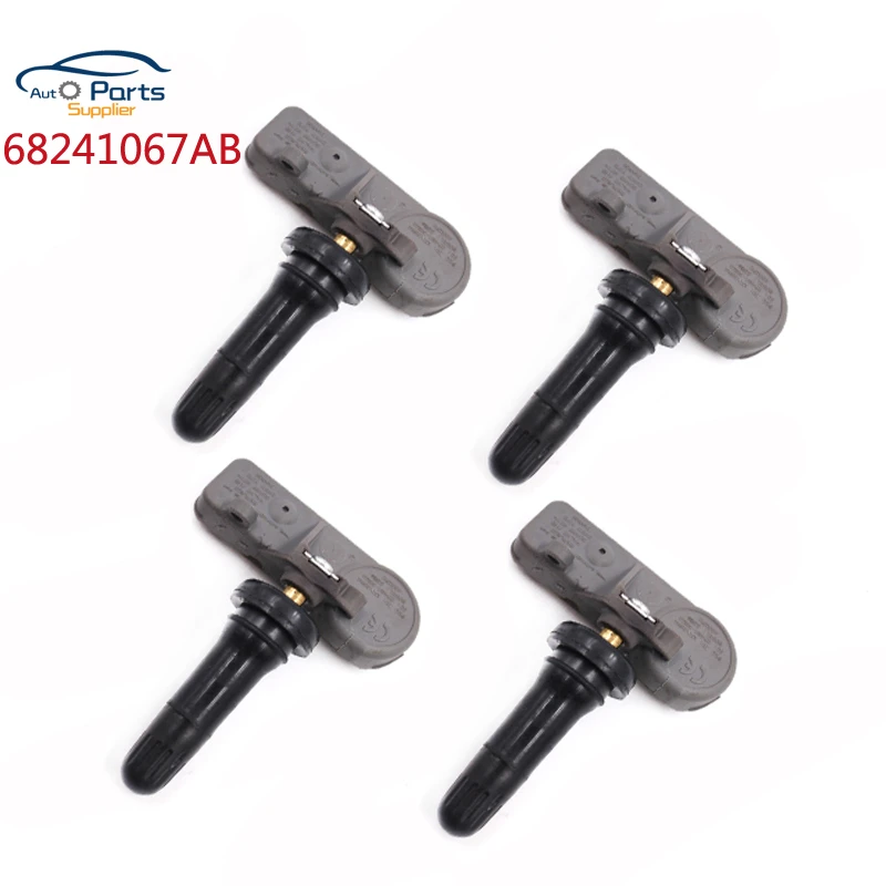 4x OEM TPMS Tire Pressure Monitoring System For Jeep Wrangler Grand Dodge 4x OEM TPMS Tire Pressure Monitoring System For Jeep Wrangler Grand Dodge