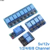 5v 12v 1 2 4 6 module de relais 8 voies pour arduino 1 2 4 6 module de relais 8 canaux avec sortie de relais optocoupleur en stock ► Photo 1/6