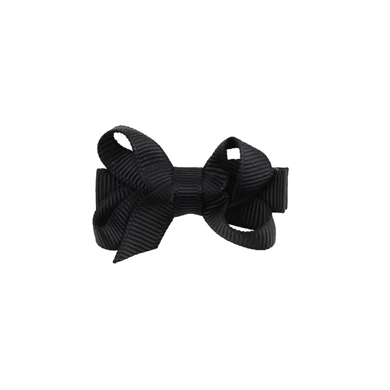 High quality Lovely Hair Clip Girls Hair Bows Hairpins Grosgrain Ribbon hair clips kids hair accessories  (1)