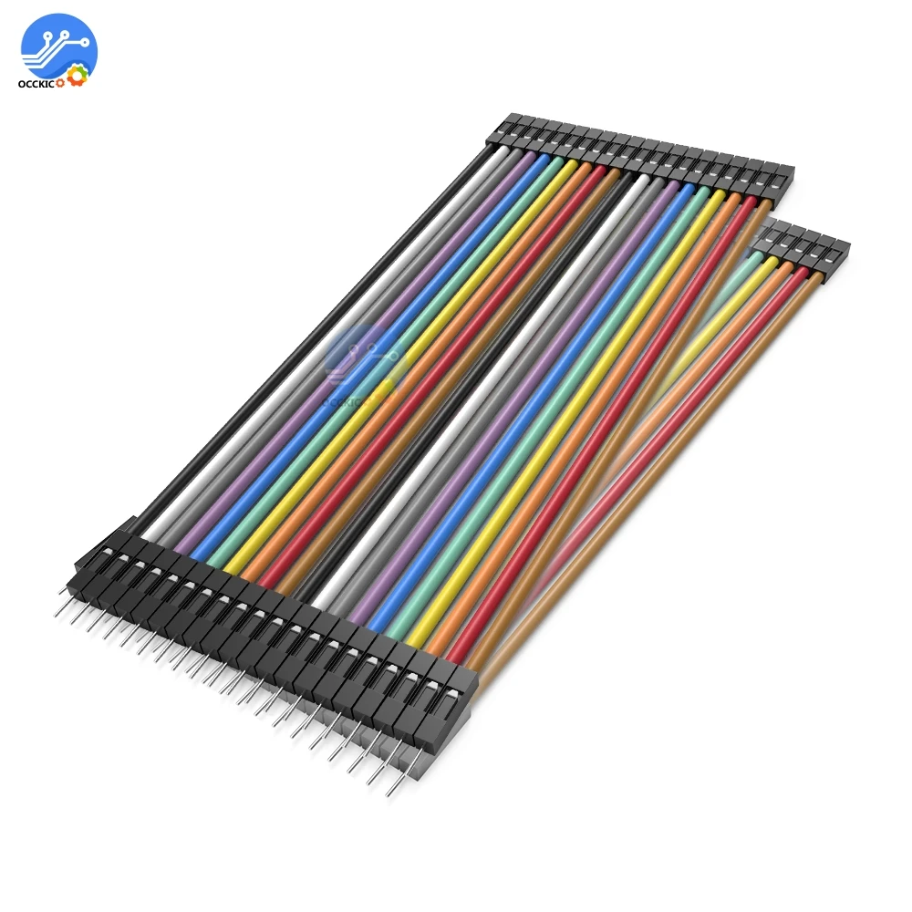 40PIN 20 см Dupont линия Мама-папа перемычка провод кабель для arduino DIY KIT | Электроника