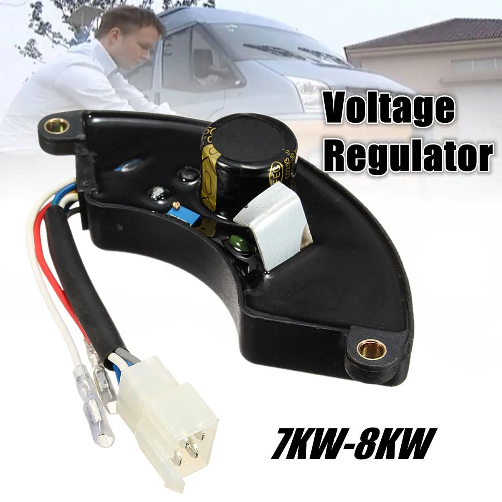 

Auto AVR Single-phase Automatic Voltage Regulator Rectifier Fits For 7/7.5/ 8KW Generator CSL2017