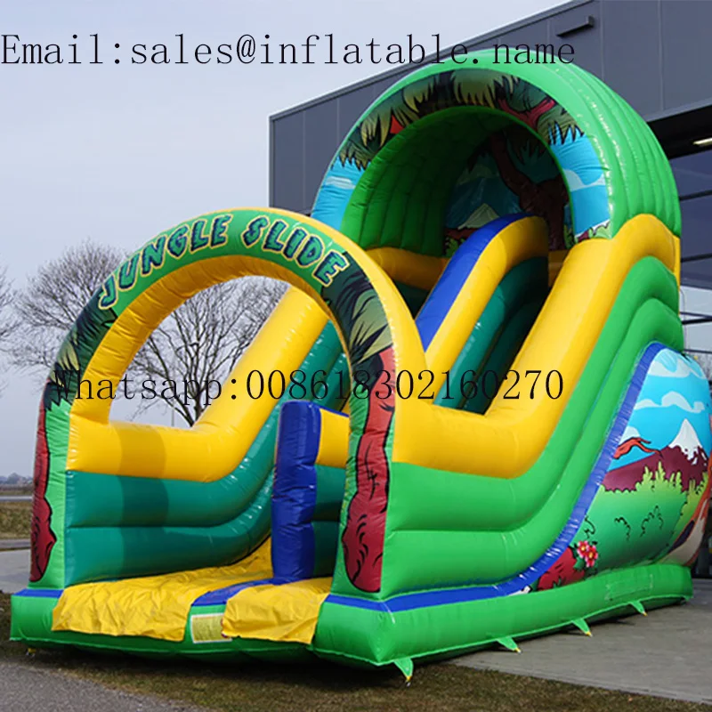 

PVC Inflatable slide commercial inflatable bouncers for kids inflatable slide