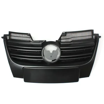 

ABS plastic Front Black Upper Bumper Sport Grille Grill For VW For Jetta MK5 2006 2007 2008 2009 2010