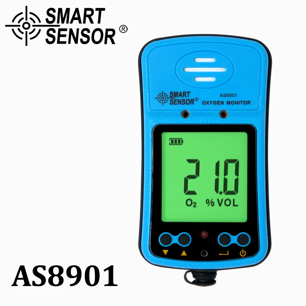  Portable Riot control oxygen meter gas analyzer digital O2 Gas Tester Monitor oxygen detector conce - 32792536511