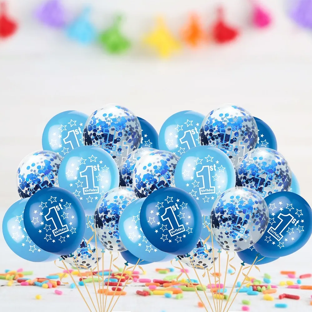 Boy Girl First Holy Communion Church Party Decoration Latex Printed Balloons