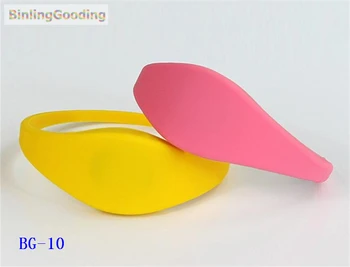 

BG-10 100PCS/LOT 13.56mhz I-CODE-2 ISO15693 RFID Wristband Bracelet