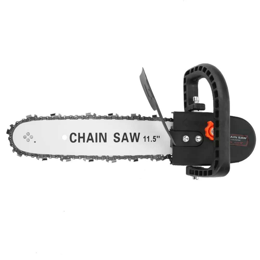 

12inch Chainsaw Bracket Changed Angle Grinder Into Chain Saw Woodworking Tools