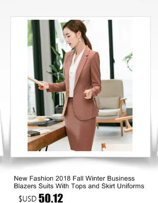Новое поступление летние женский деловой костюм костюмы с жакетами и юбка дамы OL стилей Повседневная обувь блейзеры
