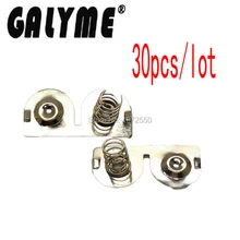 30 шт./лот Лидер продаж подходит для nintendogbc gameboycolor сплав Батарея Терминалы Весна Контакты Замена Корпус Батарея держатель