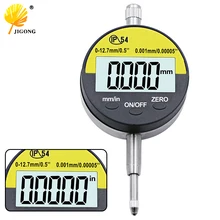 0,001 мм/0,0000" IP54 маслостойкий цифровой микрометр 0-12,7 мм/0,5" Электронный микрометр калибровочный метр с RS232 данных