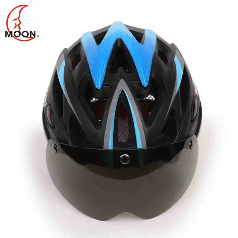 

MOON New Outdoor Sports Bicycle Road Helmet Mountain Bike Equipment WITH detachable Lens We are manufacturer