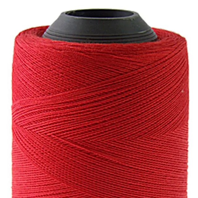 PHFU Red Cotton Sewing Thread Reel Spool Tailoring String 500min