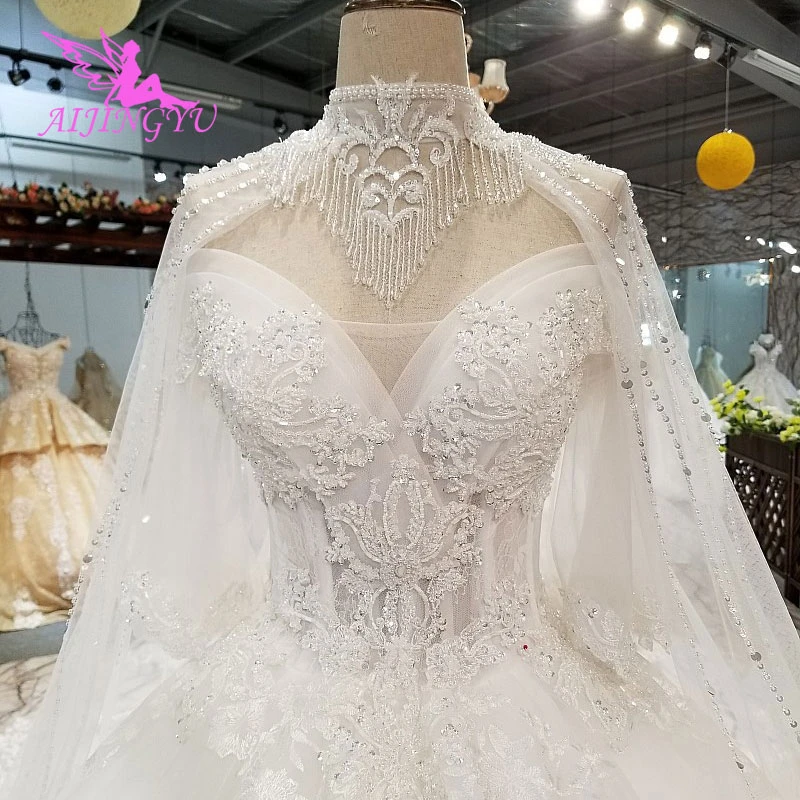 white gown for engagement