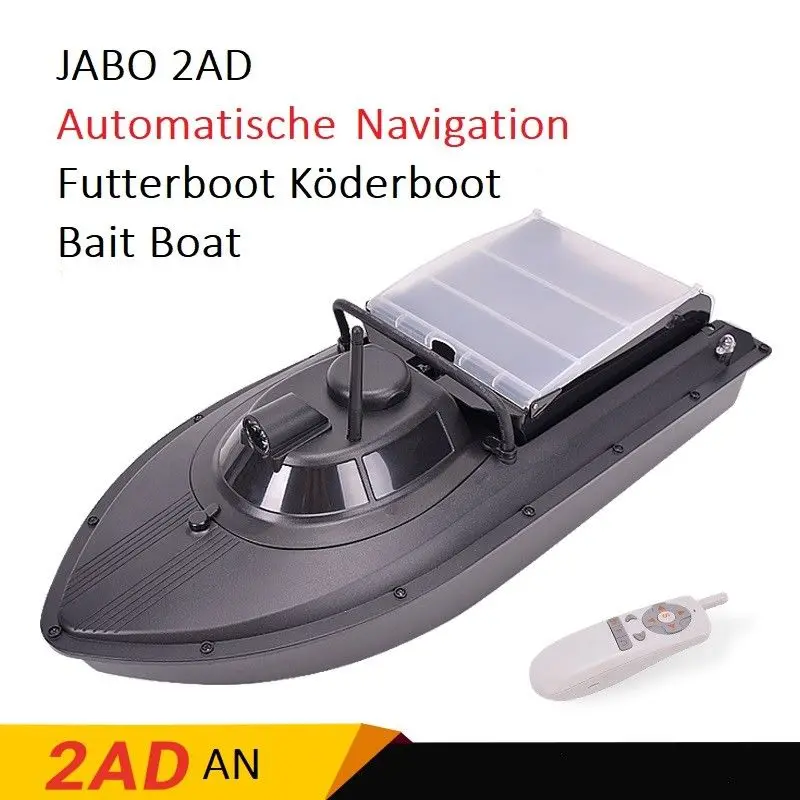 JABO 2AD 10A GPS الطيار الآلي قارب طعم سمك GPS للملاحة السيارات RC قارب الطعم صياد السمك