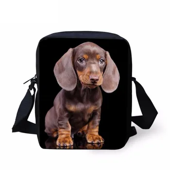 

Kawaii 3D Dachshund Dog/Puppy Print Children School Bags Kindergarten Mini Meseenger Bags Student Boys Girls Bookbag Sumka