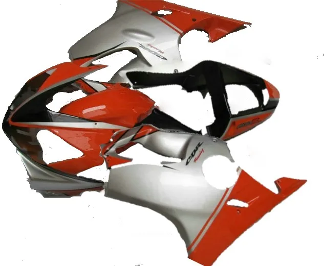 

km Injection Motorcycle Fairing kit for CBR600 F4I 01 02 03 CBR600F4I 2001 2002 2003 F4I CBR600 Silver red black Fairings set