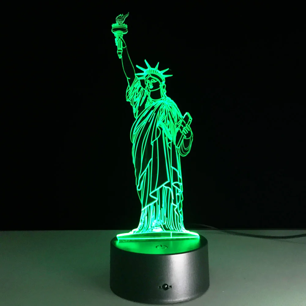 Ночсветильник со светодиодной подсветкой 7 цветов USB|Ночники| |
